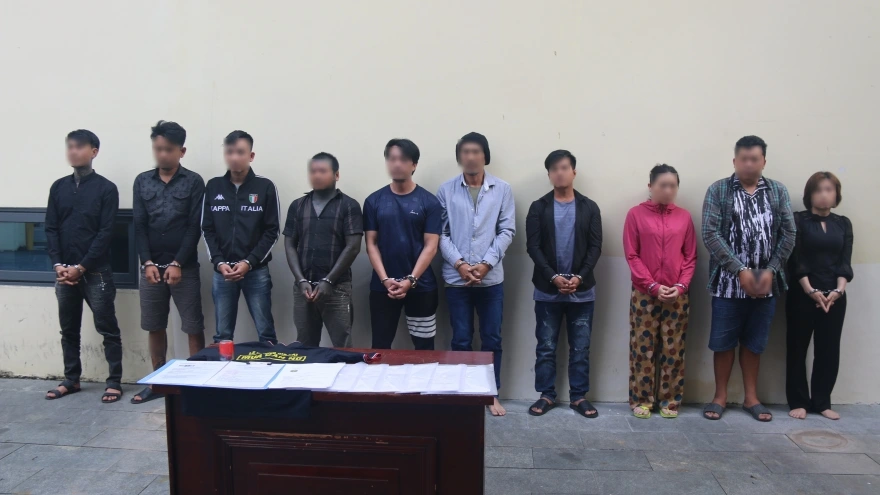 Triệt phá băng nhóm đòi nợ thuê núp bóng doanh nghiệp ở TP.HCM